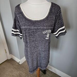 Savannah Women's Charcoal Short Sleeve Tee